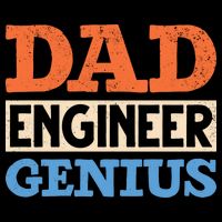 Engineer Dads Dad Engineer Genius Engineering Dad Gift Impact Tech Backpack