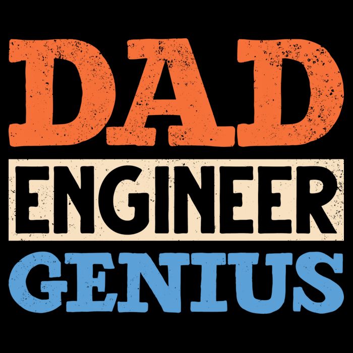 Engineer Dads Dad Engineer Genius Engineering Dad Gift Impact Tech Backpack