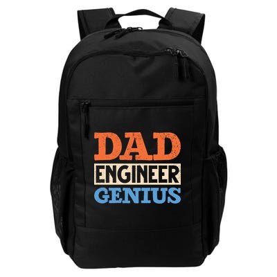 Engineer Dads Dad Engineer Genius Engineering Dad Gift Backpack