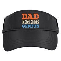 Engineer Dads Dad Engineer Genius Engineering Dad Gift Adult Drive Performance Visor
