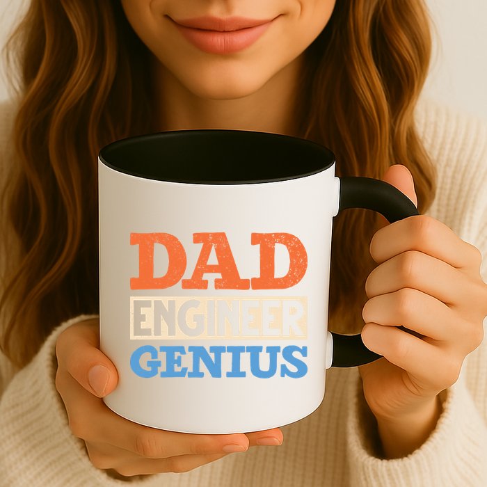 Engineer Dads Dad Engineer Genius Engineering Dad Gift Mug