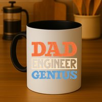 Engineer Dads Dad Engineer Genius Engineering Dad Gift Mug