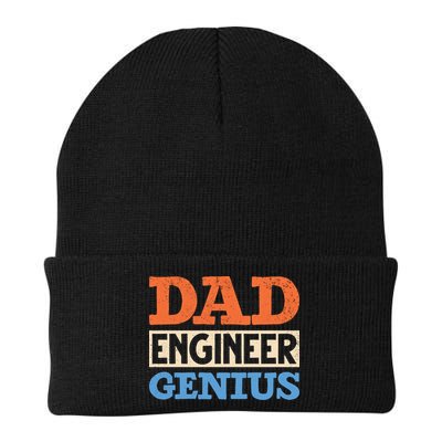 Engineer Dads Dad Engineer Genius Engineering Dad Gift Beanie
