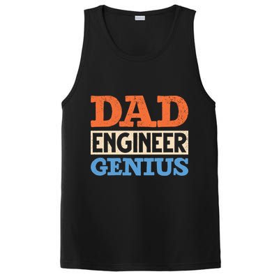 Engineer Dads Dad Engineer Genius Engineering Dad Gift PosiCharge Competitor Tank