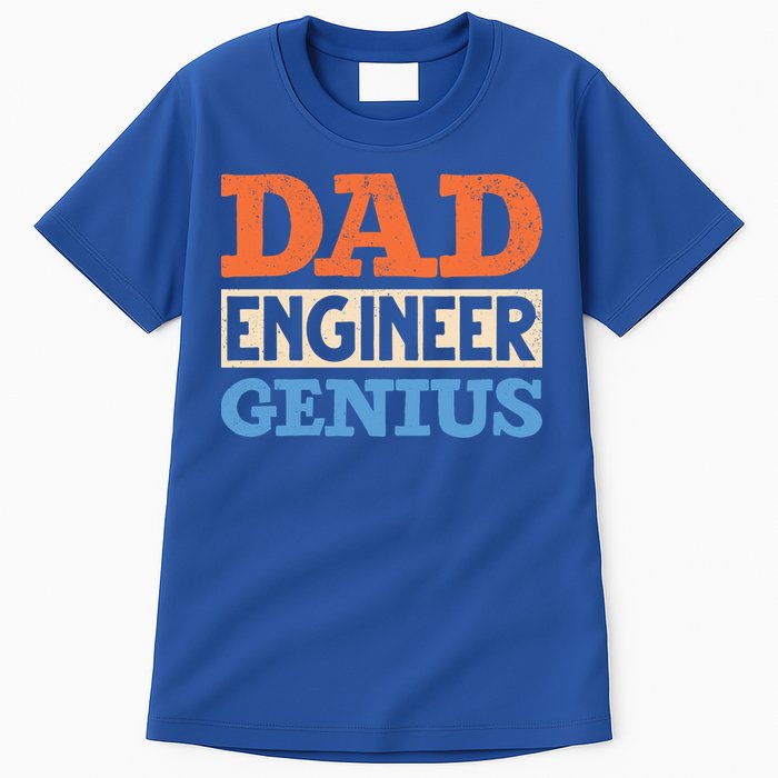 Engineer Dads Dad Engineer Genius Engineering Dad Gift Tall T-Shirt