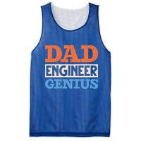 Engineer Dads Dad Engineer Genius Engineering Dad Gift Mesh Reversible Basketball Jersey Tank