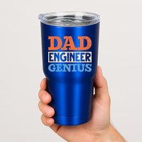 Engineer Dads Dad Engineer Genius Engineering Dad Gift Tumbler