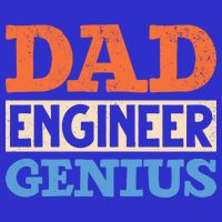 Engineer Dads Dad Engineer Genius Engineering Dad Gift Short Acrylic Beanie