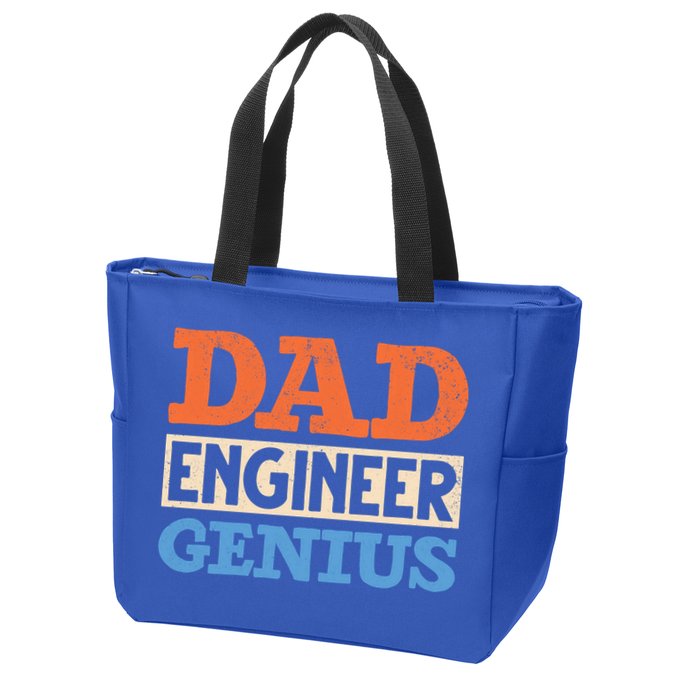 Engineer Dads Dad Engineer Genius Engineering Dad Gift Zip Tote Bag
