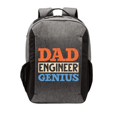 Engineer Dads Dad Engineer Genius Engineering Dad Gift Vector Backpack