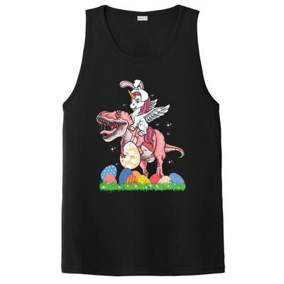 Easter Day Dinosaur Unicorn Bunny Ears Easter Eggs Gift PosiCharge Competitor Tank