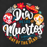 El Dia De Los Muertos Day Of The Dead Skull Sambrero Guitar Cool Comfort Performance Bucket Hat