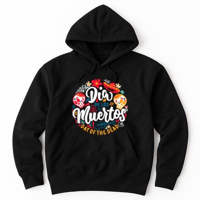 El Dia De Los Muertos Day Of The Dead Skull Sambrero Guitar Hoodie