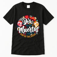 El Dia De Los Muertos Day Of The Dead Skull Sambrero Guitar Tall T-Shirt