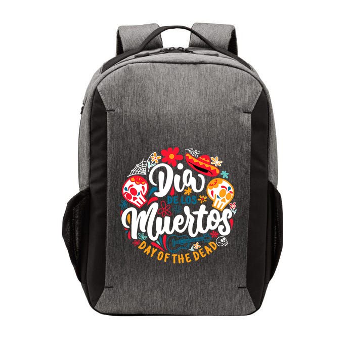 El Dia De Los Muertos Day Of The Dead Skull Sambrero Guitar Vector Backpack