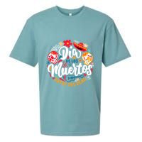 El Dia De Los Muertos Day Of The Dead Skull Sambrero Guitar Sueded Cloud Jersey T-Shirt