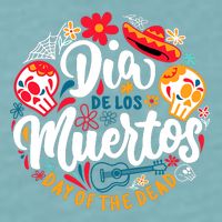 El Dia De Los Muertos Day Of The Dead Skull Sambrero Guitar Sueded Cloud Jersey T-Shirt