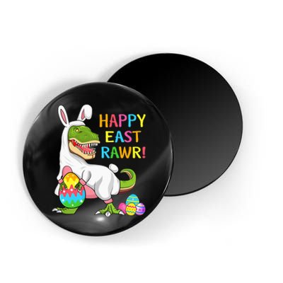 Easter Day Dinosaur Funny Happy Eastrawr T Rex Easter Magnet