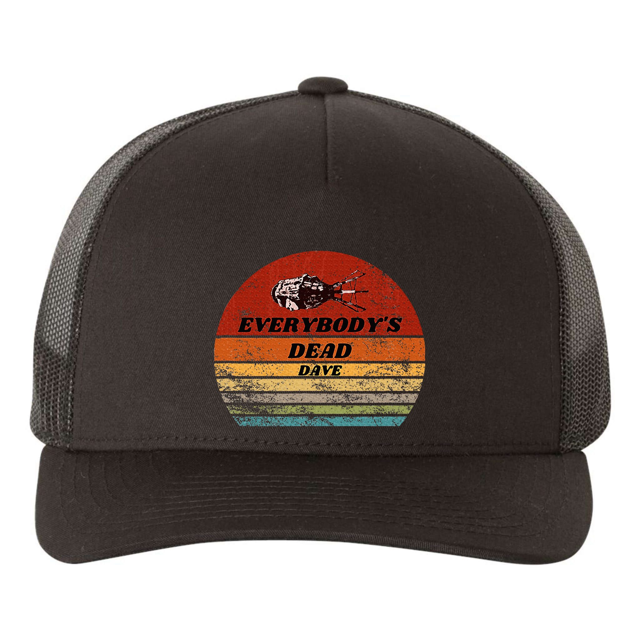 Everybodys Dead Dave Yupoong Adult 5-Panel Trucker Hat