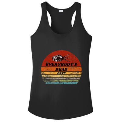 Everybodys Dead Dave Ladies PosiCharge Competitor Racerback Tank