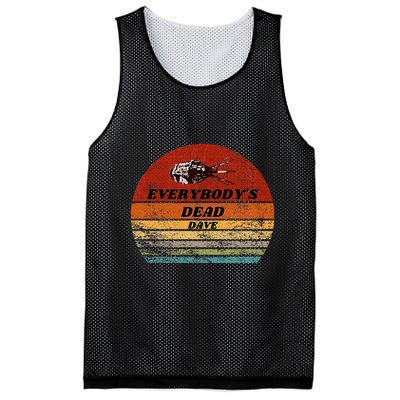 Everybodys Dead Dave Mesh Reversible Basketball Jersey Tank