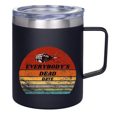 Everybodys Dead Dave 12oz Stainless Steel Coffee Mug