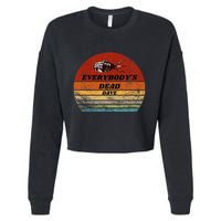 Everybodys Dead Dave Cropped Pullover Crew