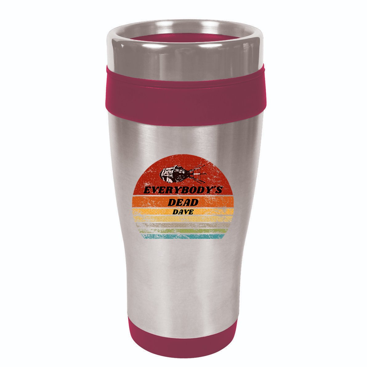 Everybodys Dead Dave 16oz Travel Tumbler