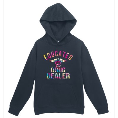 Educated Drug Dealer Nurse Life Funny Nurse Urban Pullover Hoodie