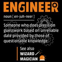 Engineer Definition Description Hilarious Engineering Gift Backpack