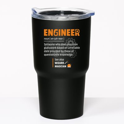 Engineer Definition Description Hilarious Engineering Gift Tumbler