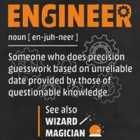 Engineer Definition Description Hilarious Engineering Gift 25L Jumbo Tote