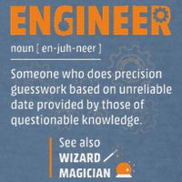 Engineer Definition Description Hilarious Engineering Gift Garment-Dyed Sweatshirt