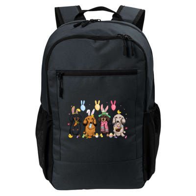 Easter Dachshund Dog Cute Dog Lover Easter Day Daily Commute Backpack