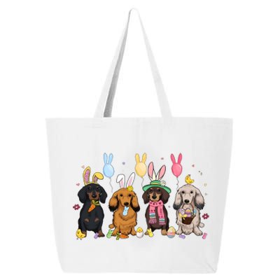 Easter Dachshund Dog Cute Dog Lover Easter Day 25L Jumbo Tote