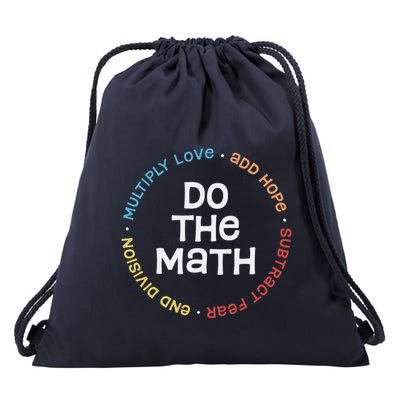 End Division Do The Math Drawstring Bag