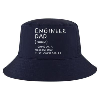 Engineer Dad Definition Funny Engineering Cool Comfort Performance Bucket Hat