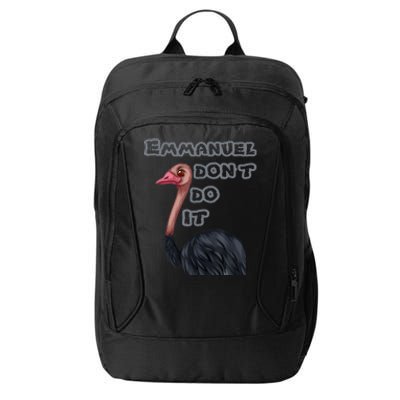 Emmanuel Don’t Do It! City Backpack