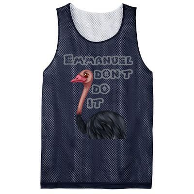 Emmanuel Don’t Do It! Mesh Reversible Basketball Jersey Tank