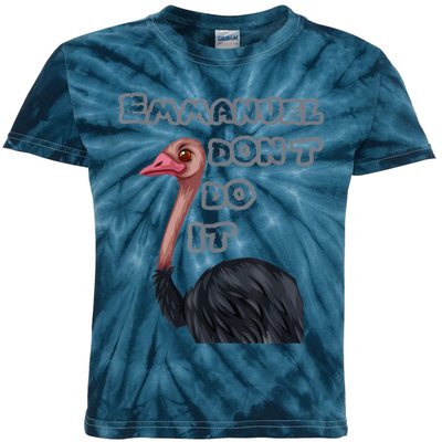 Emmanuel Don’t Do It! Kids Tie-Dye T-Shirt