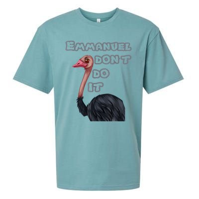 Emmanuel Don’t Do It! Sueded Cloud Jersey T-Shirt