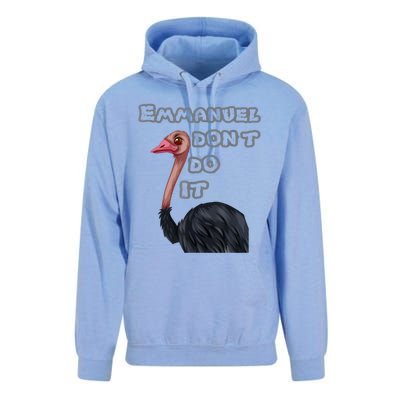 Emmanuel Don’t Do It! Unisex Surf Hoodie