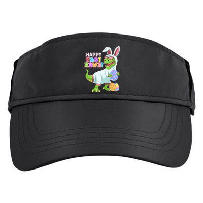 Easter Day Dinosaur Funny Happy Eastrawr T Rex Easter Adult Drive Performance Visor