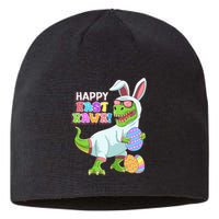 Easter Day Dinosaur Funny Happy Eastrawr T Rex Easter Sustainable Beanie