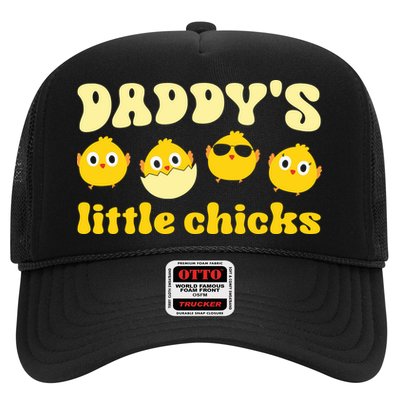 Easter Day Daddy's Little Chicks Cute Easter Chicks Father's Day Trucker Hat