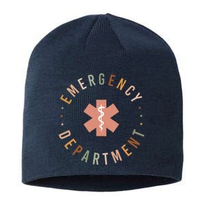 Emergency Department Er Ed Emergency Room Nurse Trauma Nurse Sustainable Beanie