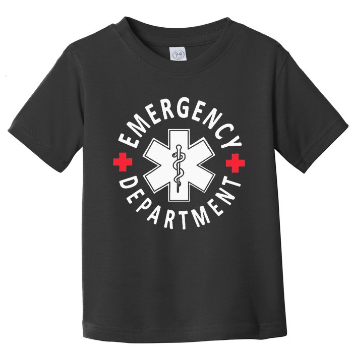 Emergency Department Emergency Room Healthcare Nursing Nurse Toddler T-Shirt