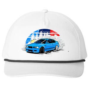 E46 Drifting Snapback Five-Panel Rope Hat