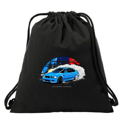 E46 Drifting Drawstring Bag