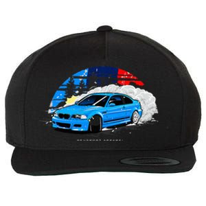 E46 Drifting Wool Snapback Cap